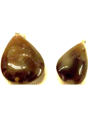 Quartz fumé pendentif