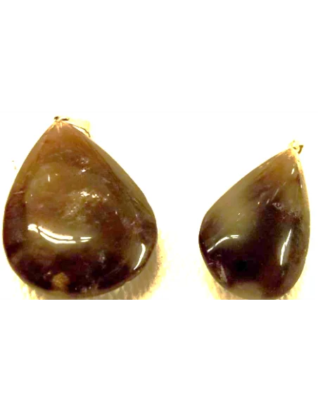 Quartz fumé pendentif