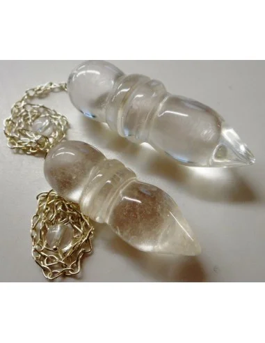 Pendule en pierre quartz