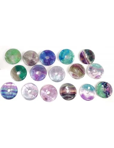 Fluorine, fluorite en donuts