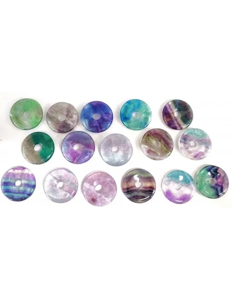 Fluorine, fluorite en donuts