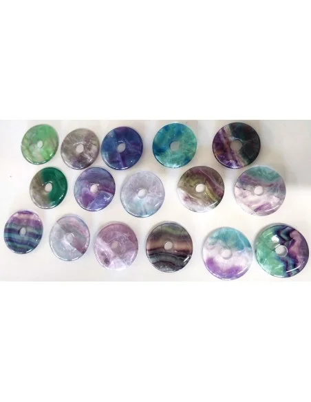 Fluorine, fluorite en donuts