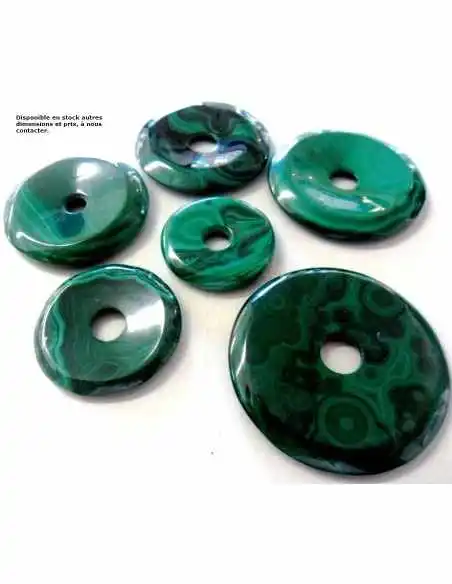 Malachite P.I. chinois 25 a 27mm