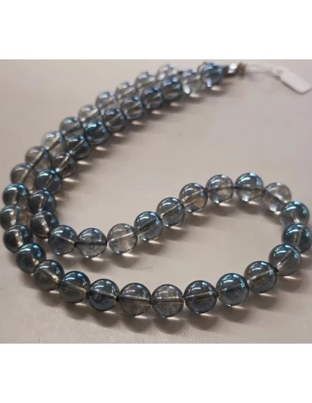 Collier aqua aura sibérien 10mm