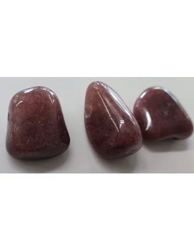 Pendentif aventurine rouge