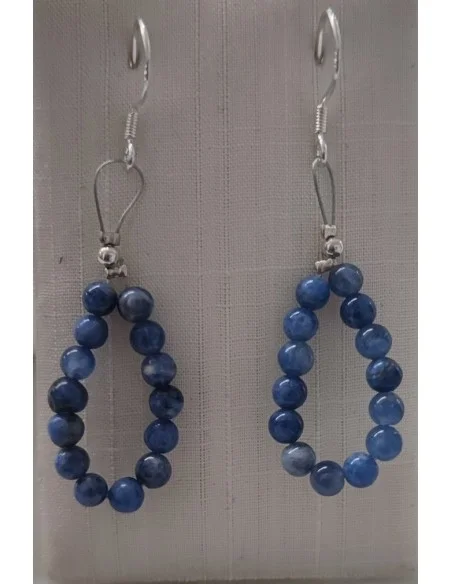 Boucles d'oreilles pierres 4mm