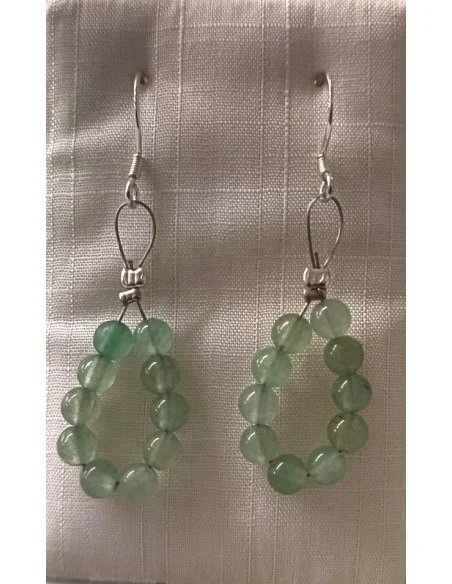 Boucles d'oreilles pierres 4mm