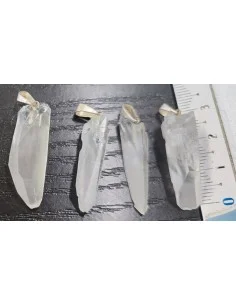 Pendentif quartz laser