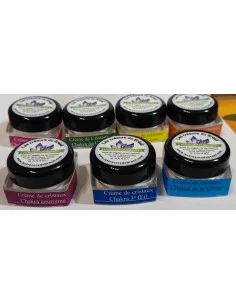 Sept Crèmes pour les 7 chakras 10ml. 2