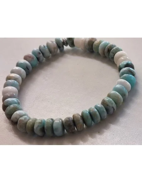 Larimar boutons bracelet