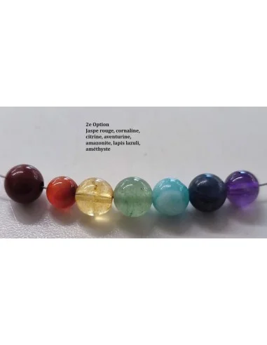 Pierres 6mm pour les chakras