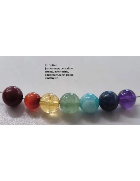 Pierres 6mm pour les chakras