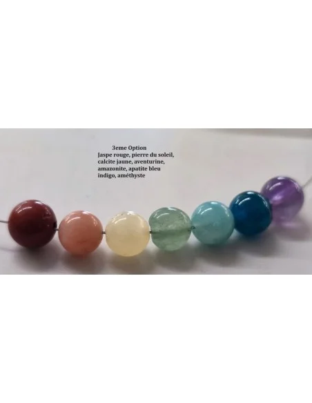 Pierres 6mm pour les chakras