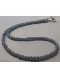 Angelite 4mm collier