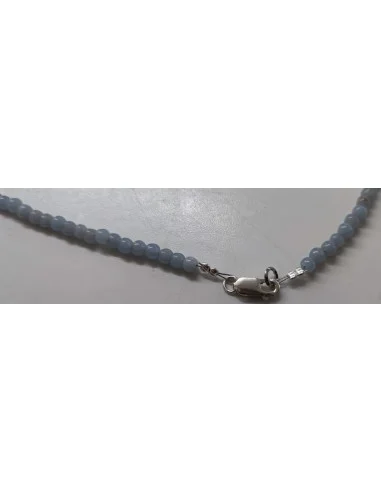 Angelite 4mm collier