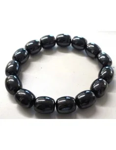 Bracelet magnétite aimantée 14mm 2