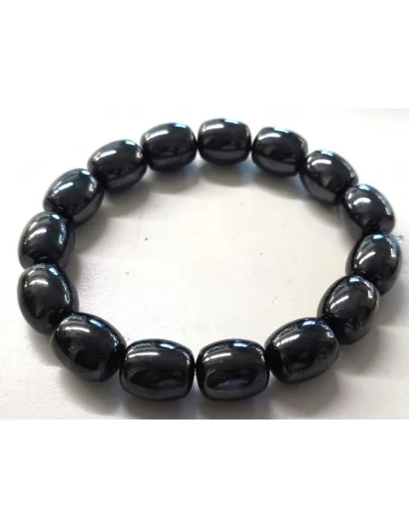 Bracelet magnétite aimantée 14mm