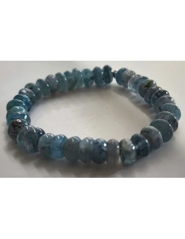 Bracelet en Cyanite boutons