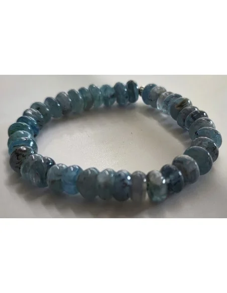Bracelet en Cyanite boutons