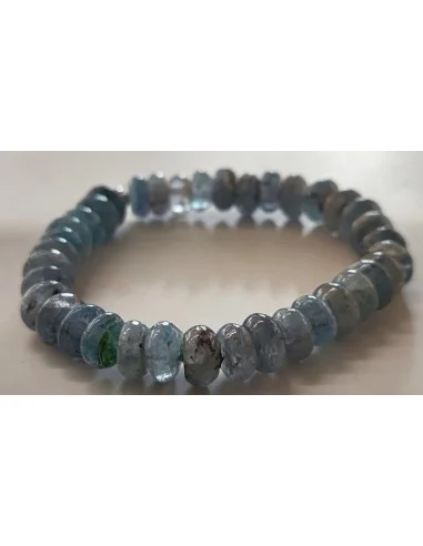 Bracelet en Cyanite boutons