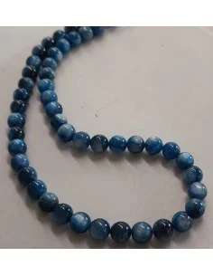 Collier en Cyanite 8mm 2