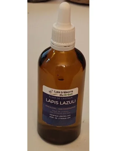 Elixir de cristaux - Lapis lazuli 100ml.