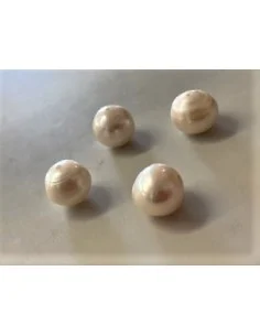 Perle blanche 8mm