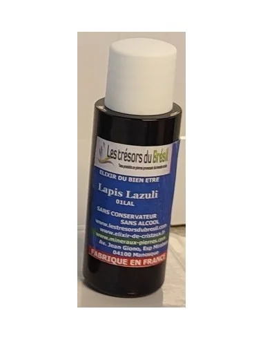 Elixir de cristaux - Lapis lazuli 30ml.