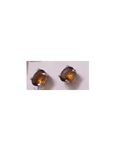 Boucles doreilles en tourmaline jaune