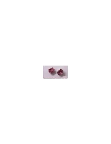 Boucles d'oreilles en tourmaline rose