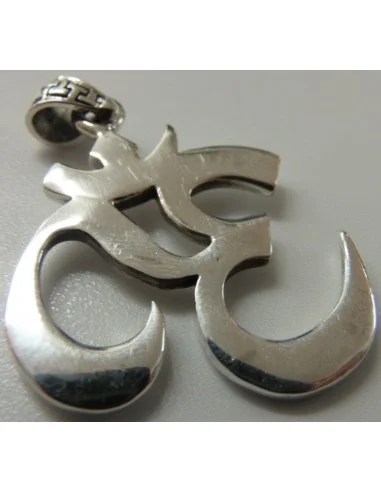 Pendentif OM en argent