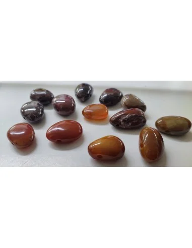 Sardoine percée pendentif