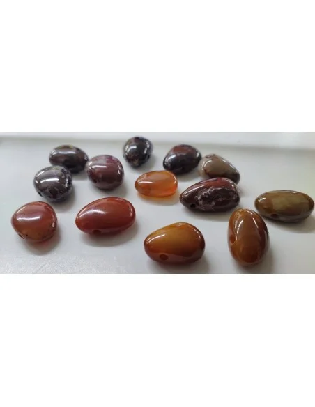 Sardoine percée pendentif