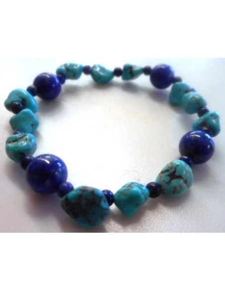 Turquoise lapis bracelet Turquoise lapis bracelet