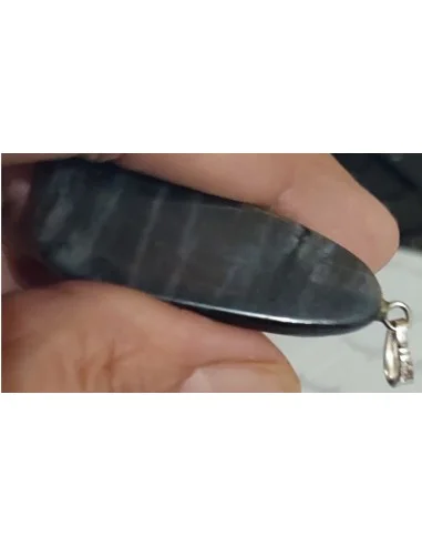 Spectrolite pendentif béliere en argent 925