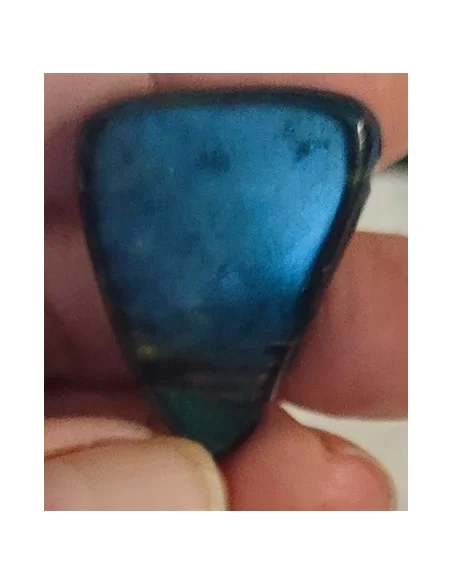 Spectrolite percée, spectrolite pendentif