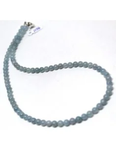 Colier Aigue marine 5mm