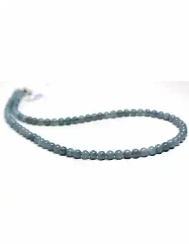 Colier Aigue marine 5mm