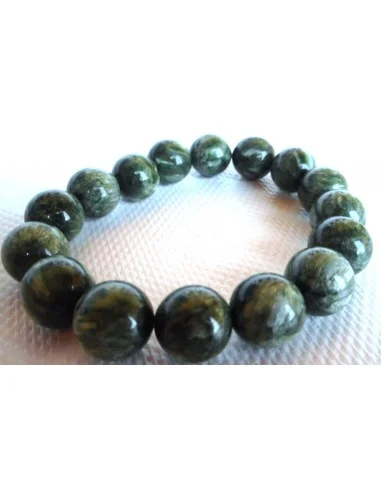 Seraphinite bracelet  elastique 10mm