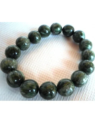 Seraphinite bracelet  elastique 10mm