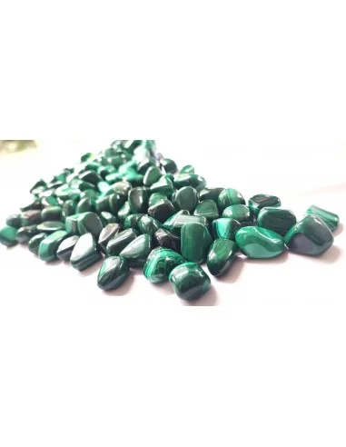 Galet malachite pierre roulée