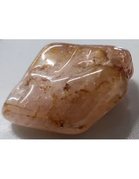 Tourmaline rose et jaune percée