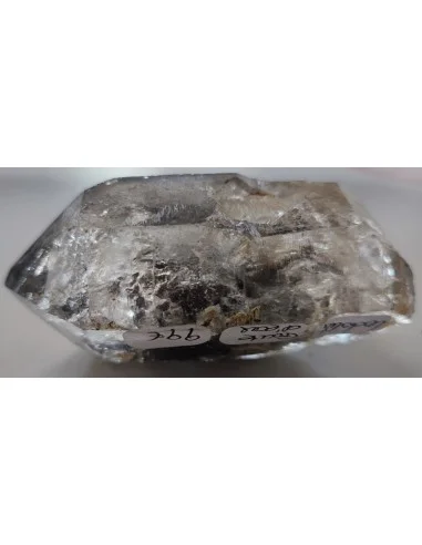 Pointe naturelle quartz lodolite 6,9cm.