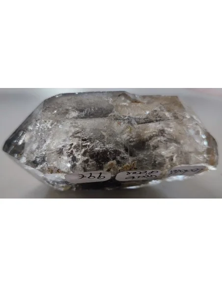 Pointe naturelle quartz lodolite 6,9cm.