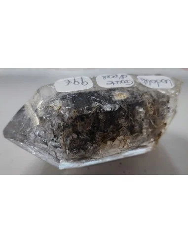 Pointe naturelle quartz lodolite 6,9cm.