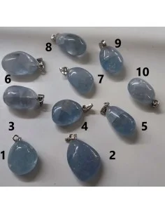 Celestine pendentif argent