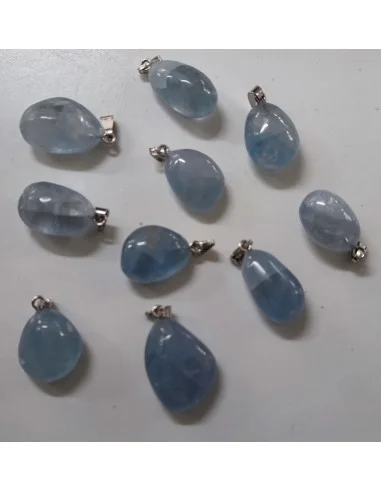 Celestine pendentif argent