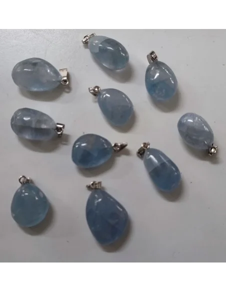 Celestine pendentif argent