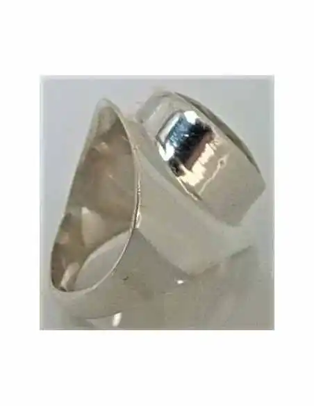 Bague Citrine gemme argent