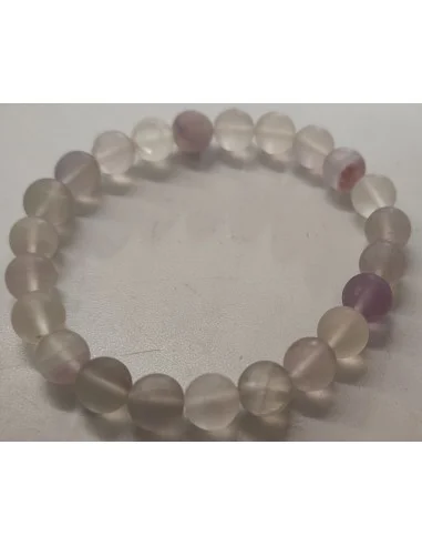 Fluorite rose 8mm Bracelet